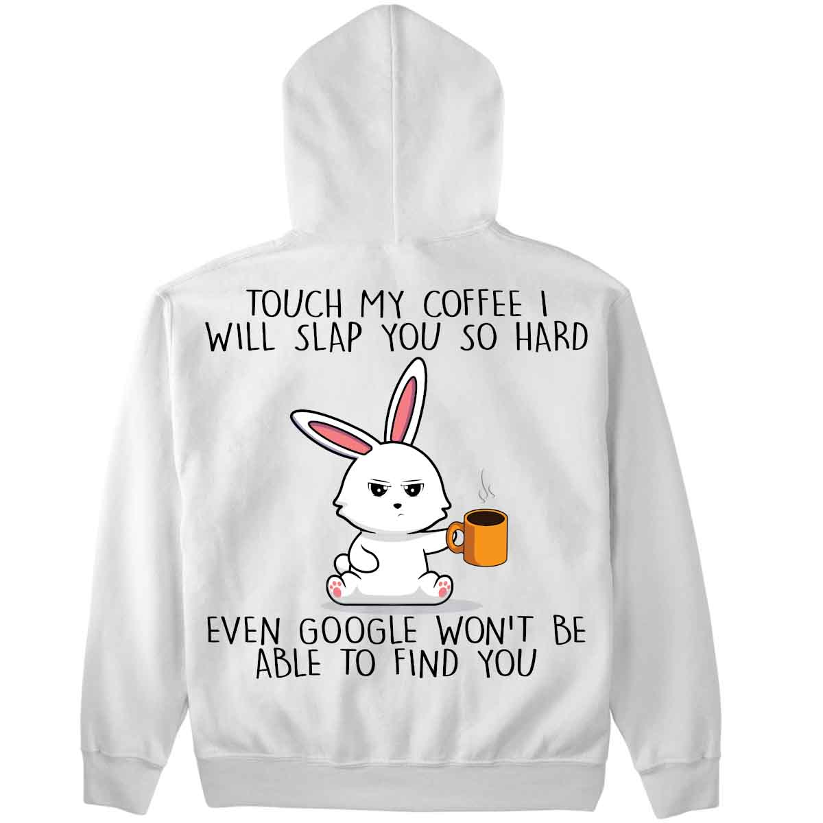 Google Bunny - Premium Hoodie Backprint