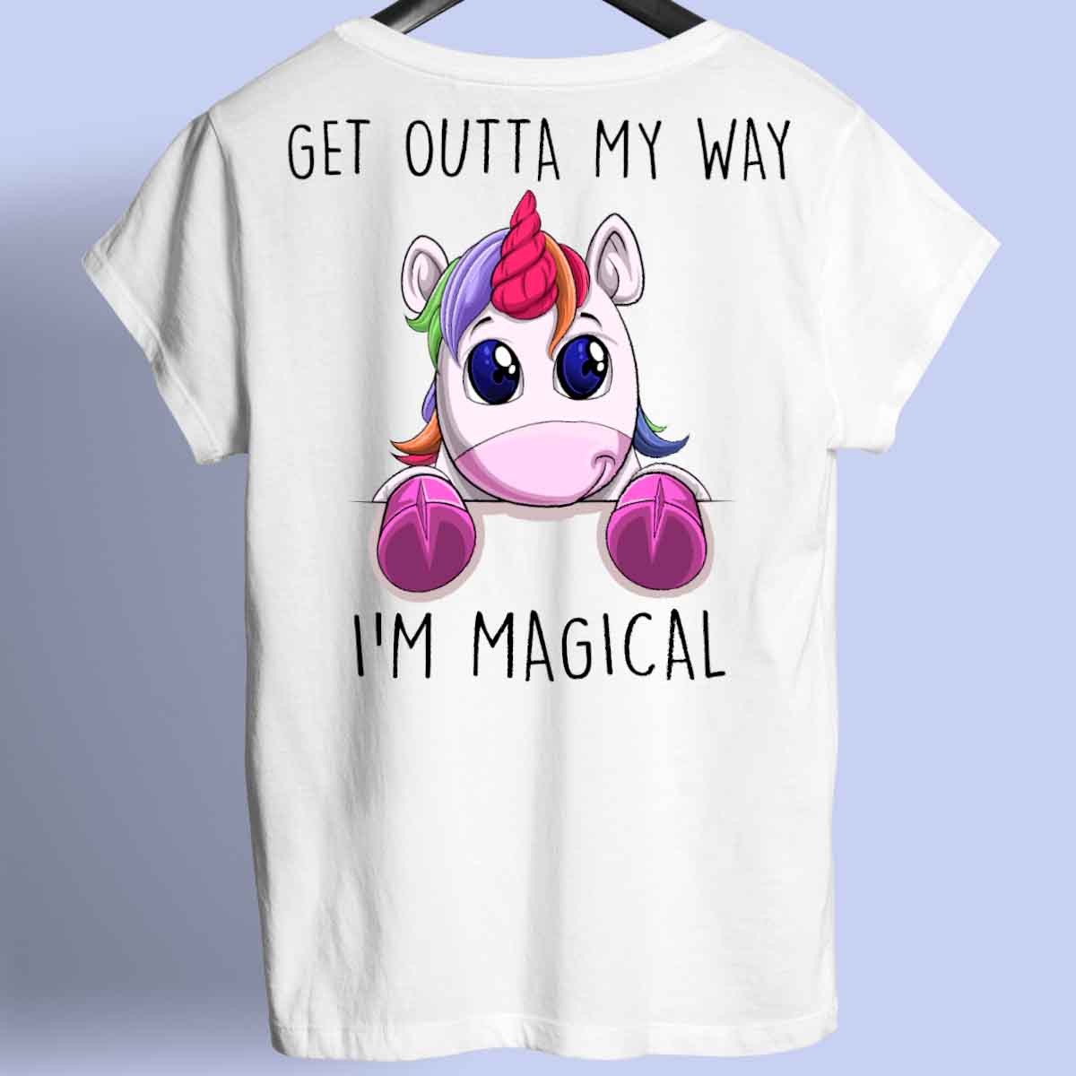Magical Unicorn 3 - Shirt Unisex Backprint