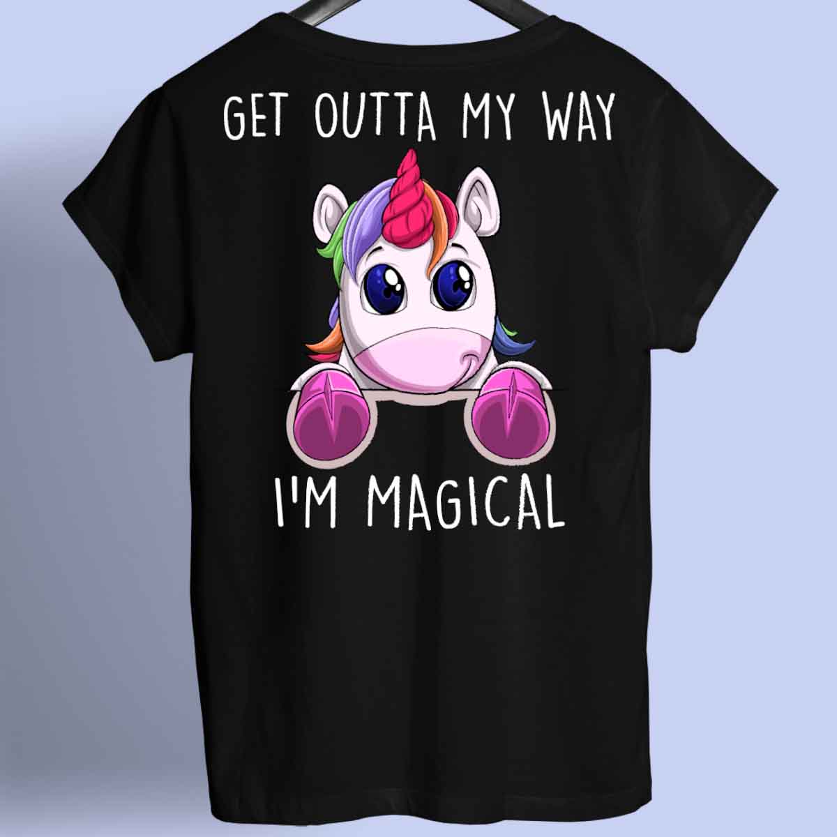 Magical Unicorn 3 - Shirt Unisex Backprint
