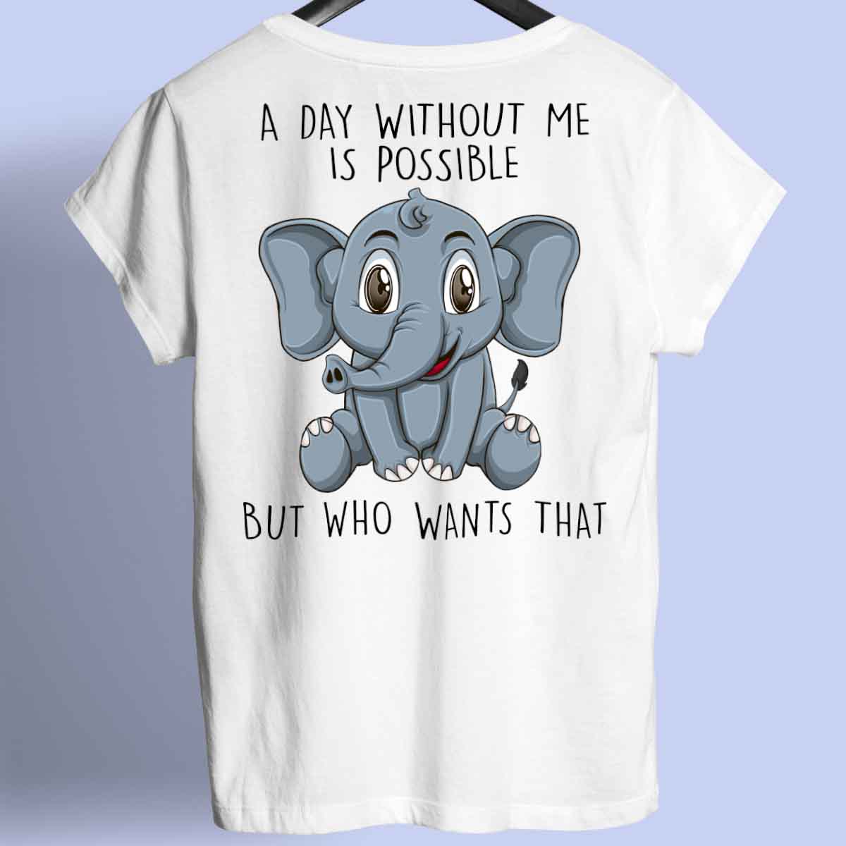 Possible Elephant - Shirt Unisex Backprint