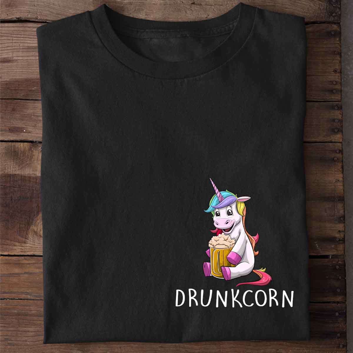 Drunkcorn - Shirt Unisex Chest