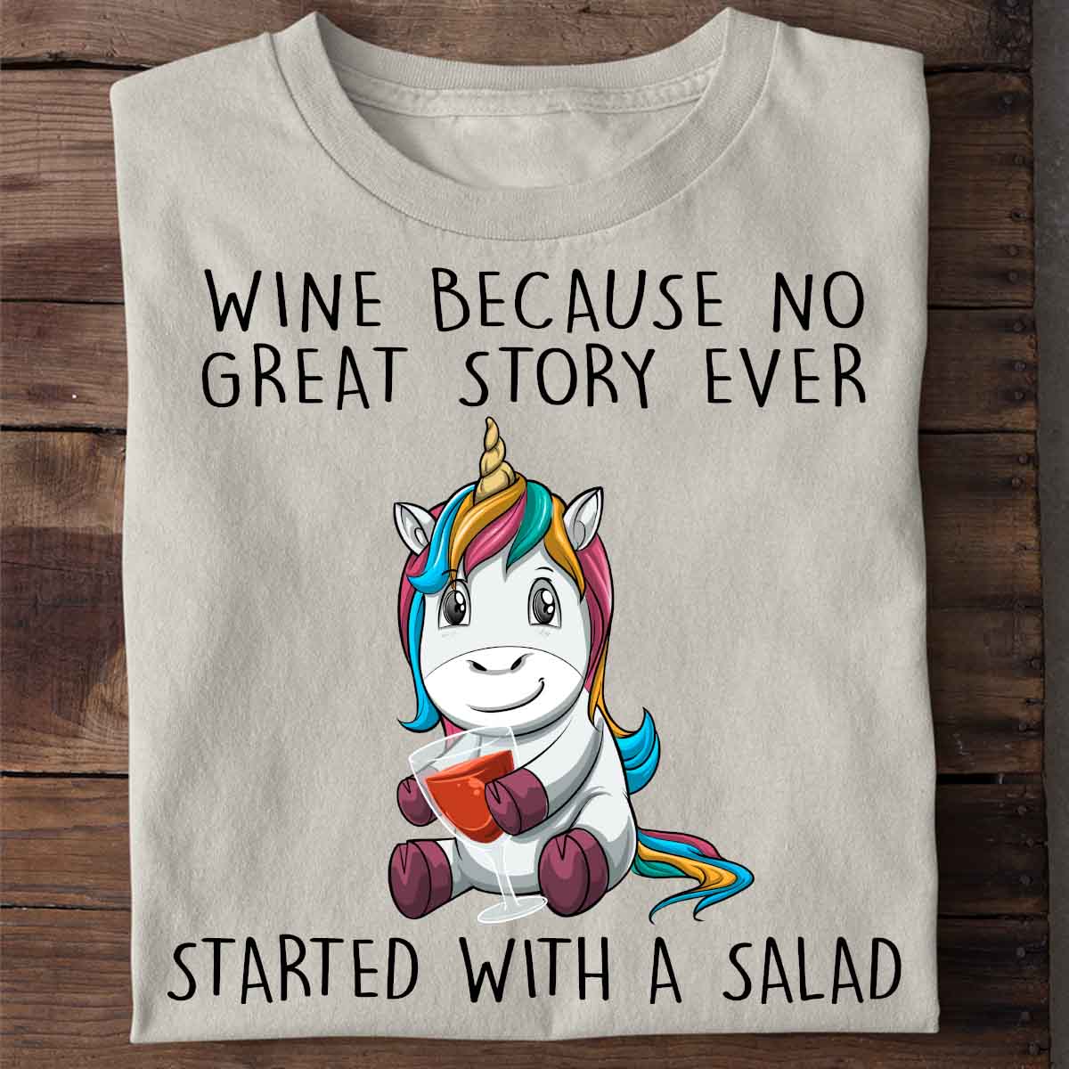 Great Story Winecorn - Shirt Unisex