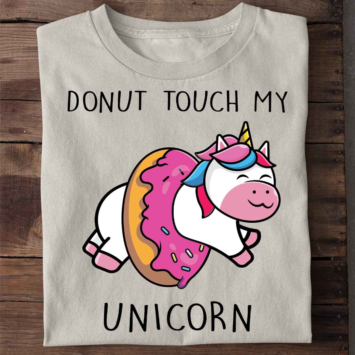 Don't Touch Unicorn - Shirt Unisex