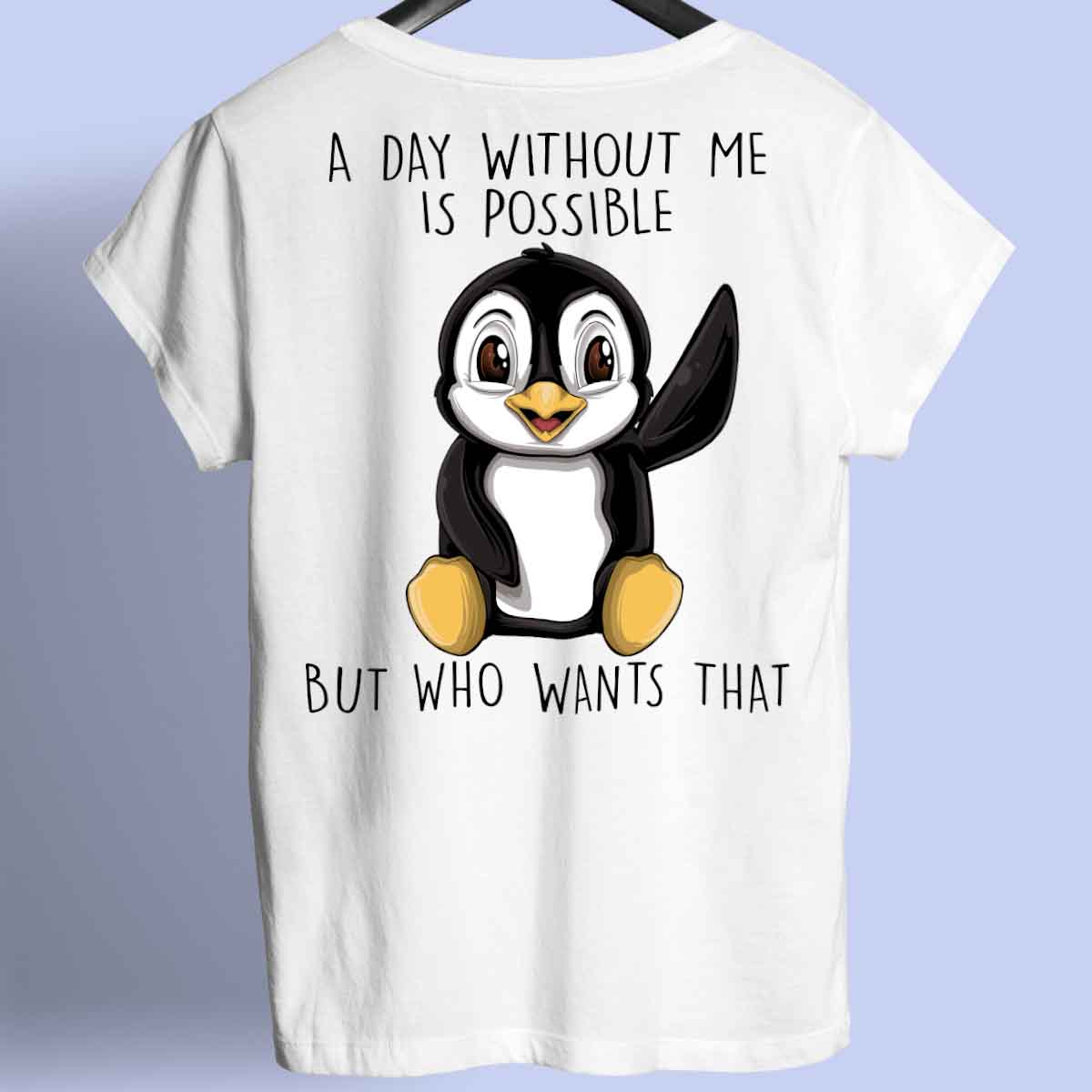 Possible Penguin - Shirt Unisex Backprint
